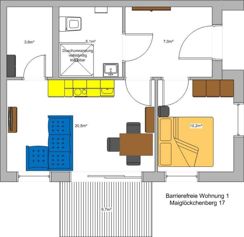 Ferienwohnung Maigloeckchen 17 Karlshagen Bagian luar foto